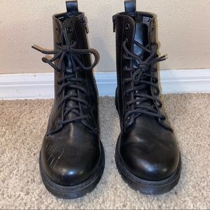 Black Combat Boots